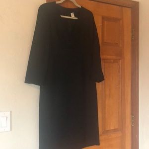 Classic 120s Super Wool Black Dress JCrew